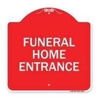 Značaj serije dizajnera za prijavu - ulaznim potpisom Pogrebni kućni ulaz