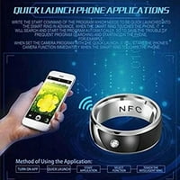 Do 50% popusta, DVKPTBK prstenovi NFC mobilni telefon Smart prsten od nehrđajućeg čelika Bežični radio