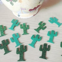 Ljetni zabavni ukras Kaktus Glitter Confetti Havajski tropski konfeti Party Favority Decor Decor Luau