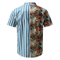Hupta majice za muškarce Modni muškarci Proljeće Ljeto Ležerne prilike na plaži Štampani strojevi s
