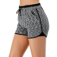 Vivianyo HD žene kratke hlače plus veličina zazor ženske trke elastične rusne vježbe kratke hlače sa