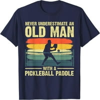 Drvo Cool Pickleball Dizajn majica za muškarce