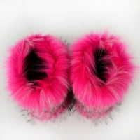 Juebong ženske modne boje imitacije životinjske čizme plus kašmir čizme čizme za snijeg, vruće ružičaste
