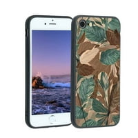 Kompatibilan sa iPhone telefonom za telefon, lišće - Kućište za muškarce, fleksibilan silikonski udarca otporna na iPhone 7