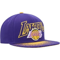 Muški Mitchell & Ness Purple Los Angeles Lakers Hardwood Classics Energy Re-uzmi Speckle Brim snack Hat - OSFA