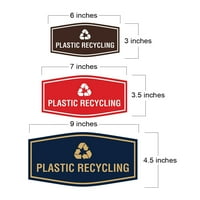 Fancy plastični reciklirati - srednji