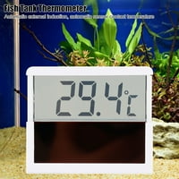 Rezervoar za ribu Akvarij Voda Temperatura solarni termometar sa LED ekranom, termometar temperature