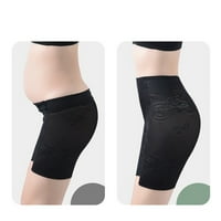 Kratke kratke hlače za bodljikavo s kratkim kratkim rezanjem za žene cvjetni tiskani trbuh kontrola