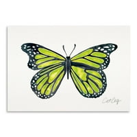 AmericanFlat Lime Leptirly by Cat Coquillette Art Art Print