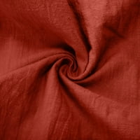 Ženska ljetna dna solidna udobna ležerna elastična visoki džep u obliku struka labave kratke hlače široke