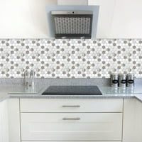 15x 20x kvadratni oblik mozaik zidne naljepnice Kuhinja kupatilo naljepnice za kupanje naljepnice