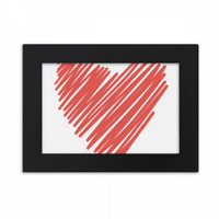Crckanje srčanih grafita Crckanje Valentinovo Desktop foto okvir ukrasi za slike slikarstvo slika