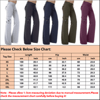 Plus veličine znojne hlače za žene dame sa džepovima S-4XL joga hlače joggers trenerke na dnu fitness