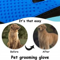 Silikonski pas za kućne ljubimce rukavice mačke četkica češći pukotine kose Psi za čišćenje kose pribor