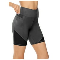 Joga hlače za žene Solidna boja za trčanje trening visoki struk teretana Fitness Stretchy Streetwear