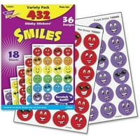 Trend T-SMILES Stinky naljepnice sorte - Smilies - Crvena, žuta, ljubičasta, narandžasta, zelena, plava