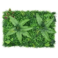 Cleance Zelena biljna zidna simulacija Biljna zidna ukras Dnevni boravak Unutrašnja pozadina Cvjetni