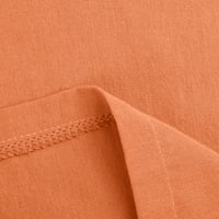 LisingTool posteljina hlače za žene modne pune boje pamučne flaste elastične duge hlače na plaži pantalone