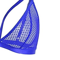 Ženska modna čipka prsluka šuplja mreža - prelazak na push up seksi donje rublje