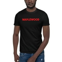 3xl Crvena maplewood kratka majica kratkih rukava po nedefiniranim poklonima