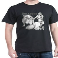 Cafepress - Bulldog kolaž tamne majica - pamučna majica