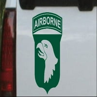 101. airbonse division ili kamion prozor za prenosnog računala naljepnica za laptop tamno zelena 4in