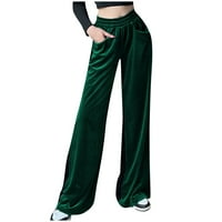 Ženske casual baggy teretne hlače modna marka elastična niska struka ruched padobranske hlače više džepova