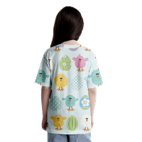 Uskršne dječje dječačke majice crtani ispis dječje majice Ljetne tee djevojke odjeću 3D vrhovi, d-xl