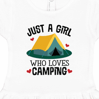 Inktastična samo djevojka koja voli kampiranje poklona za djevojčicu mališa
