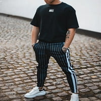 PULORU MUŠKE JOGGING Striped Hlače Slim Fit Sport Sparni pantalone sa džepovima