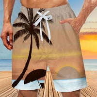 Homenesgenics Big Muške kratke hlače Posebno smiješno ispis festival piva Plaže casual hlača