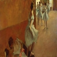 Plesači penjaju se na stepenice 19. C. Edgar Degas Musee d'Orsay, Paris Poster Print