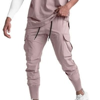 Muške casual pantalone Lagane ljetne plaže Yoga hlače udobne hlače Sportske hlače Fitness tajice Dukseri