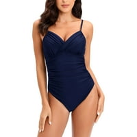 Kupaći kostim B91XZ Plus za žene Žene Kombilizonskog kopčaćeg kostimu bez leđa Slim Slim Fit Bikini