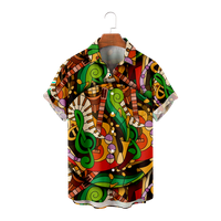 Smiješne havajske majice kratkih rukava 3D tiskarske košulje Kawaii kratki rukav za djecu