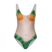 Jedno kupaće kostimu Žene visoko odsječe jedno kupaće kostimi smiješno kupaći kostimi Monokini kupaći