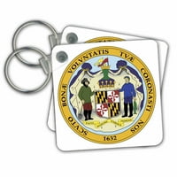 3Droza Državni pečat Maryland - ključni lanci, 2. po, setu 2
