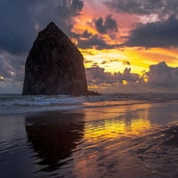Cannon Beach Sunset Poster Print Tim Oldford