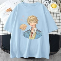 Jhpkjskip i Loafer košulje Japanska anime odjeća pamučna semmer majica Ispis estetske grafičke