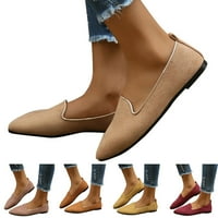 Modni svi suzoni Žene Ležerne cipele Dno je svjetlosni klizanje na udobnu solidnu boju Jednostavni stil