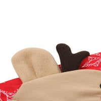 Cathery Christmas Porodica koja odgovara pidžami postavljene jelena sa kapuljačom Onceies Onceies na