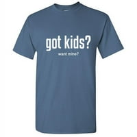Dobiva djeca žele mine novost sarkastična majica Humor grafički tees muškarci smiješni parovi majica