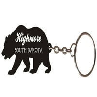 Highmore South Dakota suvenir Metal Mear tastera