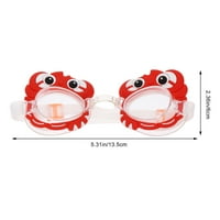 Parovi djece plivajući naočale crtani plivački naočale protiv magle naočale