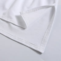 Duks haljine za žene čišćenje Ženska slojevljena slojevina Sheer Stripe Ispis Extender Polovite sklizajte