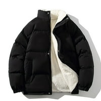 TAWOP Zimske jakne za muškarce Muškarci Ležerne prilike Čvrsto postolje Collar patentni zatvarač za