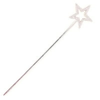 Štapići plastični elektroplativ pentagram srebrni anđeo bajkov štapić za rođendan zabava Cosplay vjenčanje