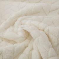outfmvch pokrivač zagrljaj za sofe lagani plišani pokrivač meka i kreveta pokrivače Pogodno je kućni