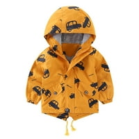 Odeerbi Toddler Winter Coat Kids Boys Outerwear Jackets Baby Girl Crtica s kapuljačom tople jakne kaput