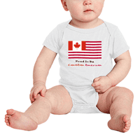 Ponosan što su kanadska američka zastava Baby Road babyySuit